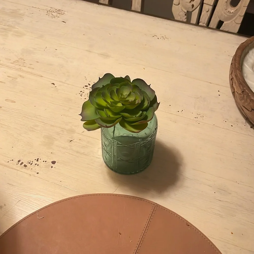Faux succulent stem